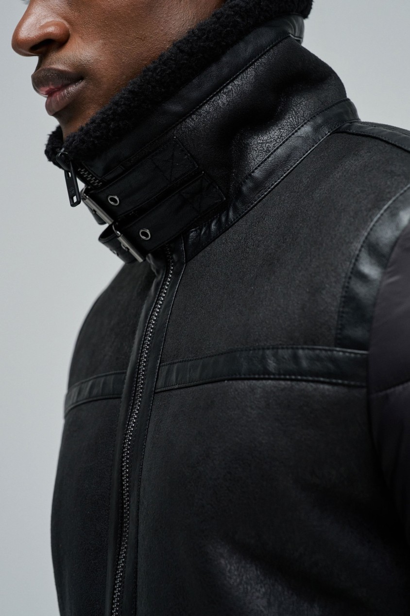 SHEARLING STYLE JACKET