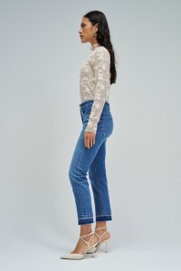 VAQUEROS FAITH PUSH IN CROPPED SLIM