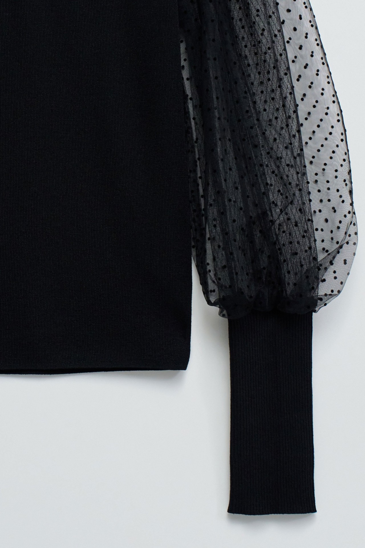 STRICK-SHIRT MIT T�LL