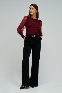 STRICK-SHIRT MIT T�LL