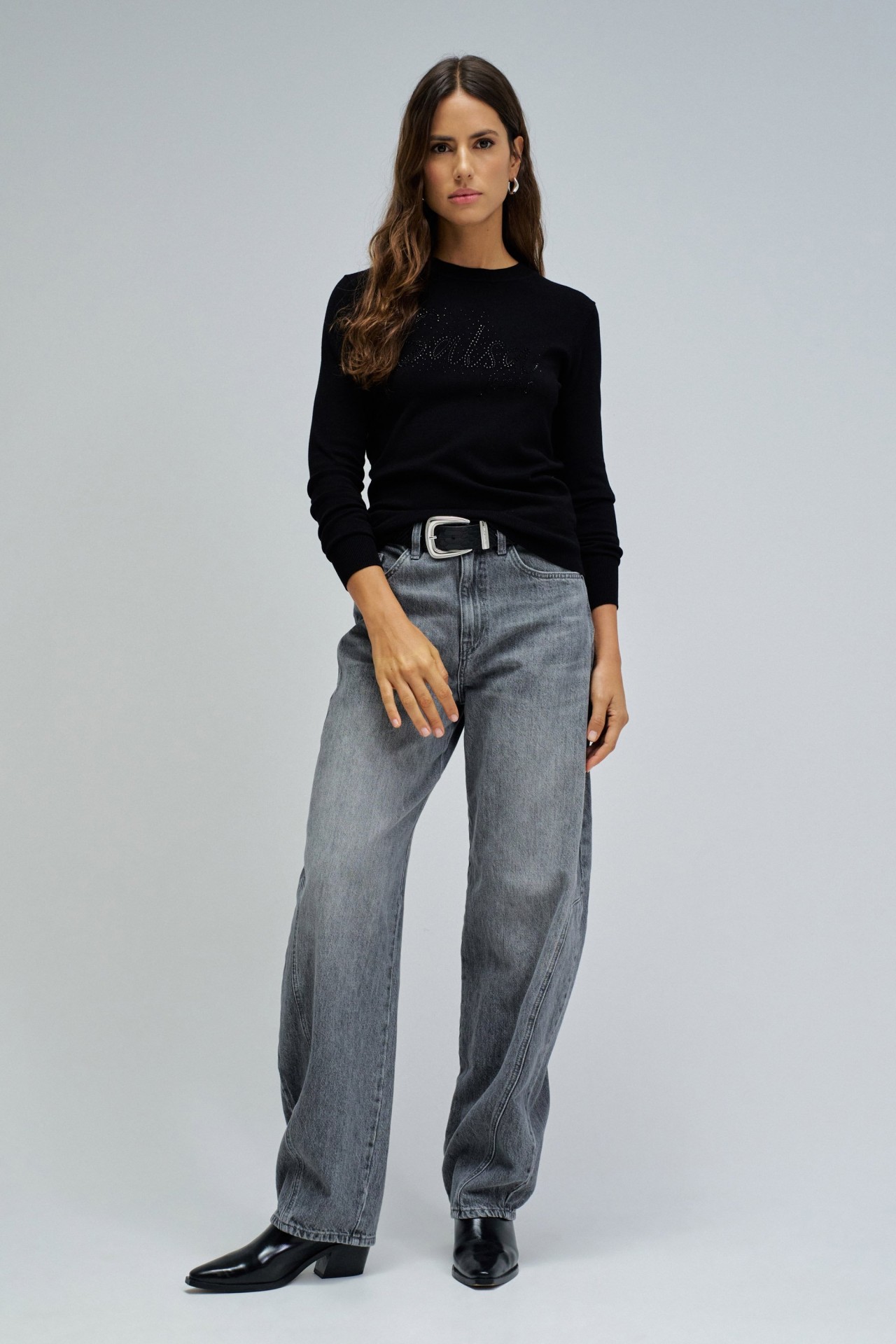 PULLOVER MIT BRANGING