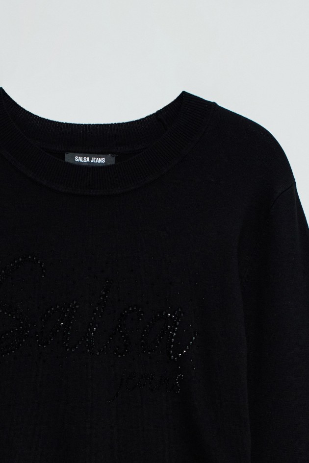 SWEATER WITH BRANDING