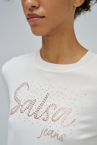 SWEATER MIT BRANDING