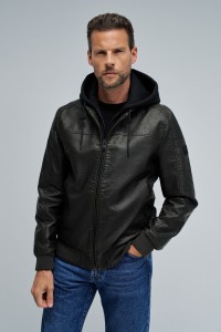 BOMBER JACKET FAUX FUR