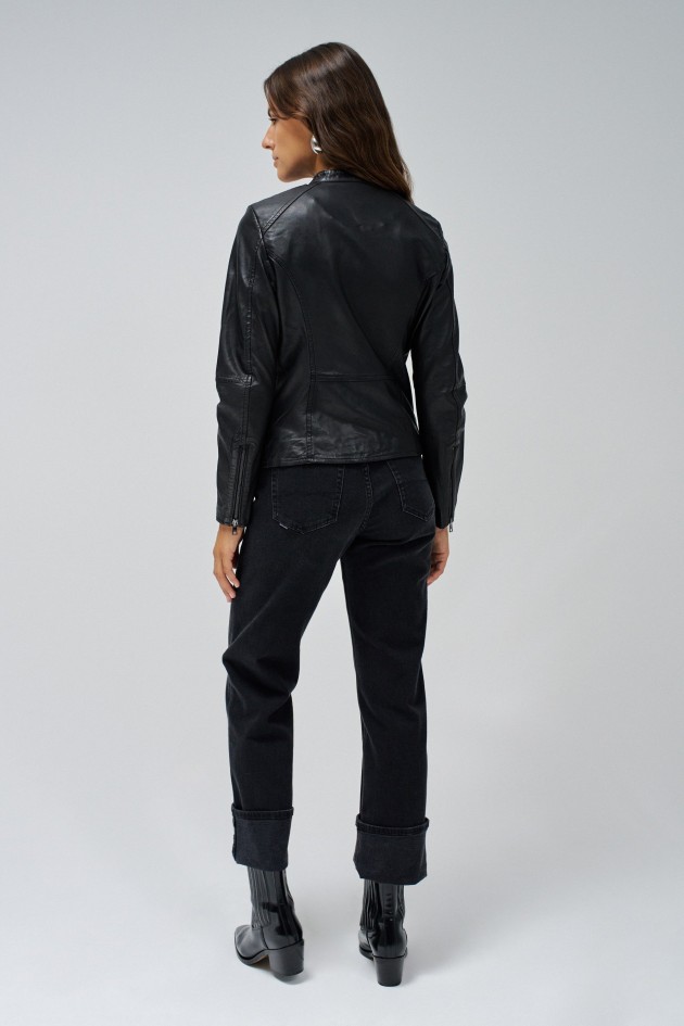 CHAQUETA DE CUERO