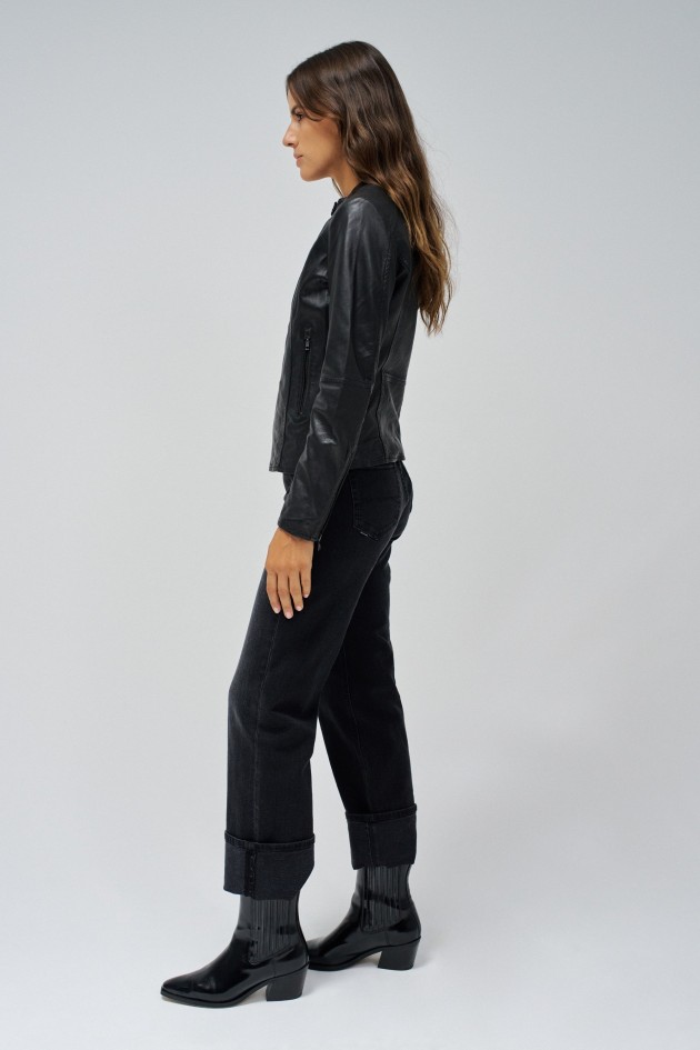 CHAQUETA DE CUERO