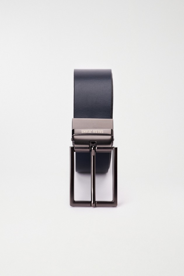 CEINTURE EN CUIR RÉVERSIBLE
