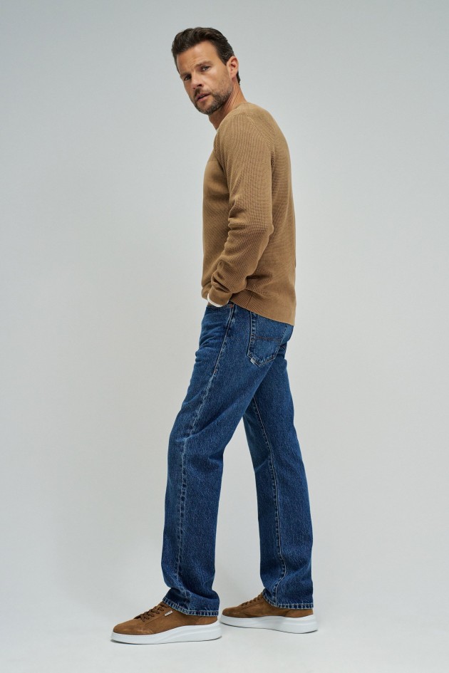 SWEATER KNITTED WITH TEXTURE