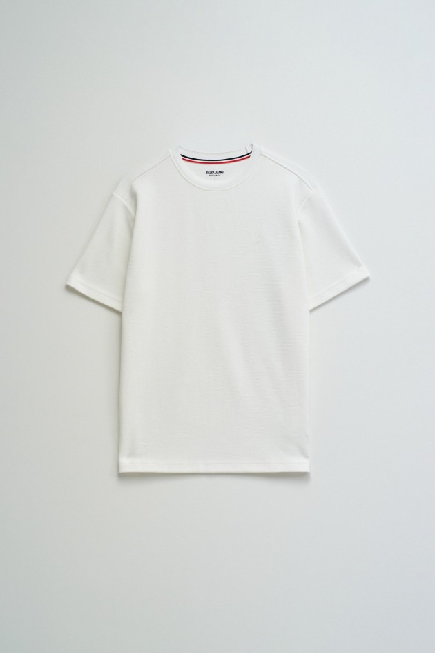 T-SHIRT TEXTURÉE