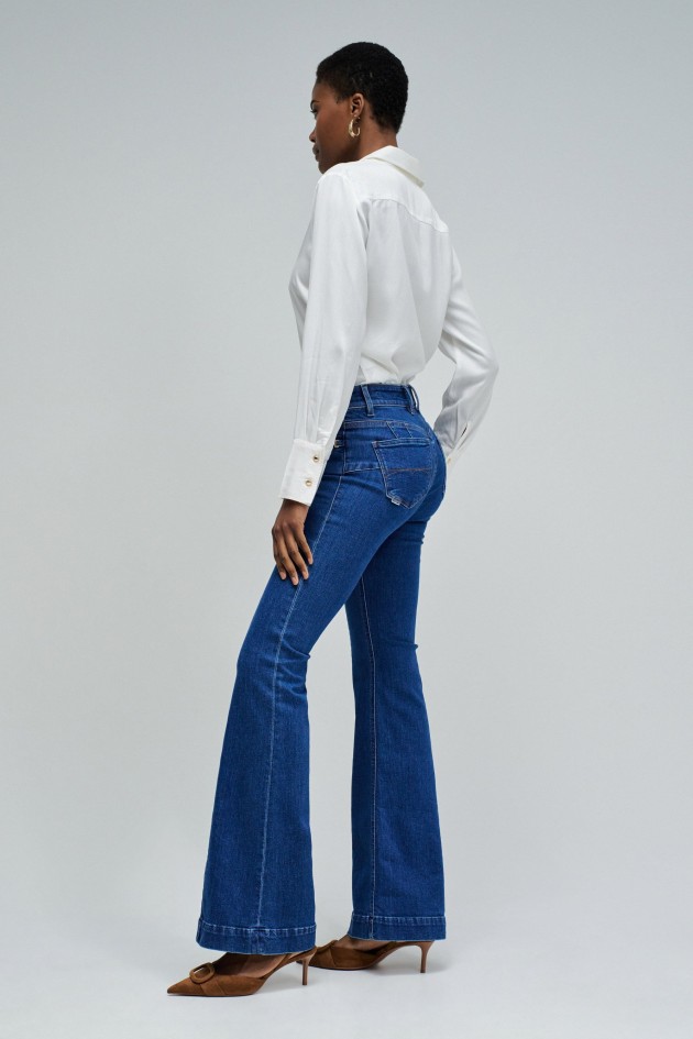 DESTINY PUSH UP FLARE JEANS