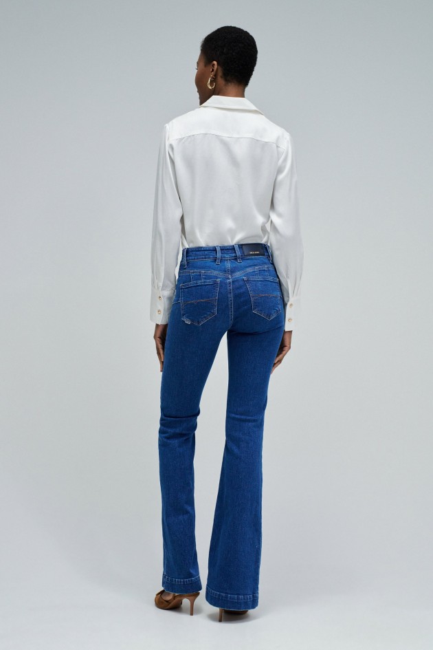 DESTINY PUSH UP FLARE JEANS