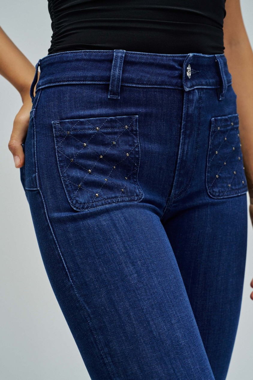 DESTINY PUSH UP BOOTCUT JEANS