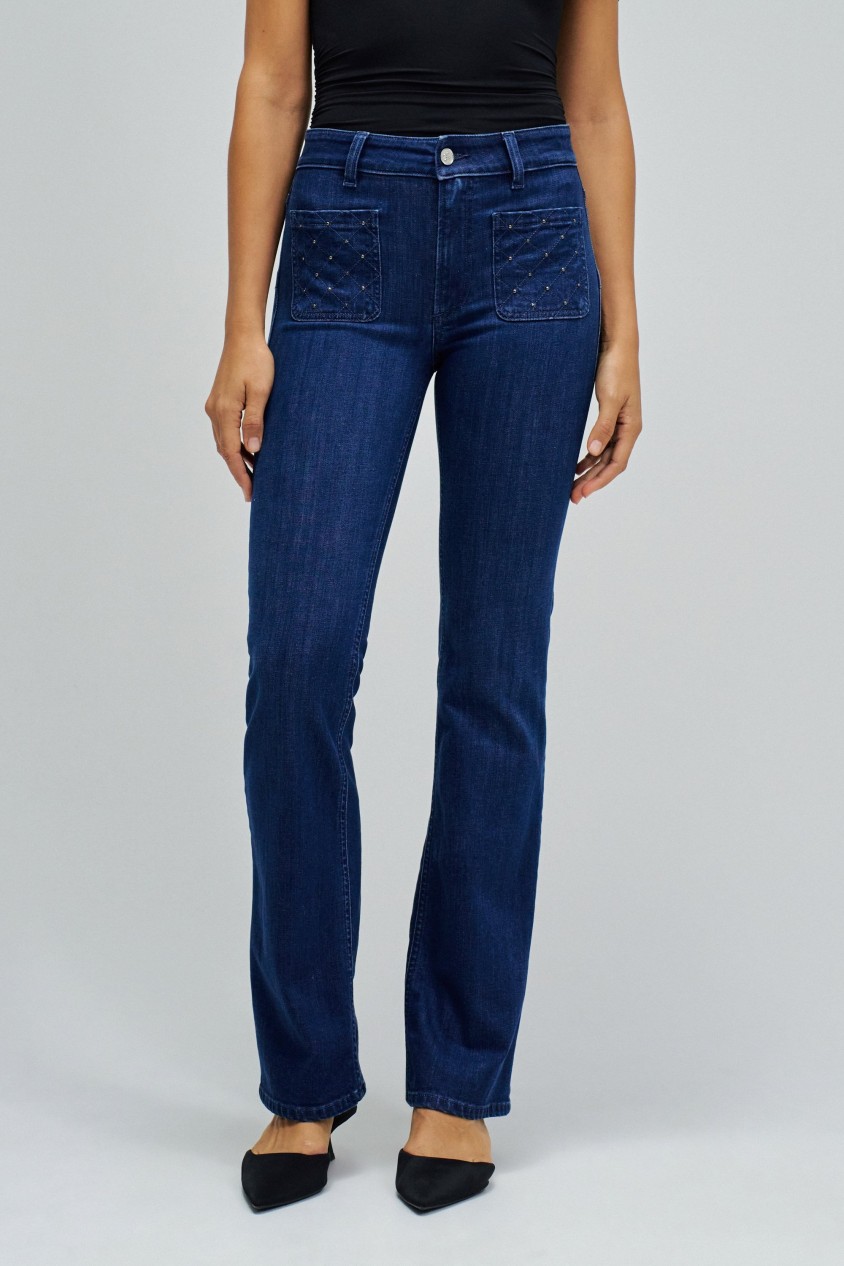 DESTINY PUSH UP BOOTCUT JEANS
