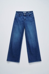 LOW RISE WIDE JEANS