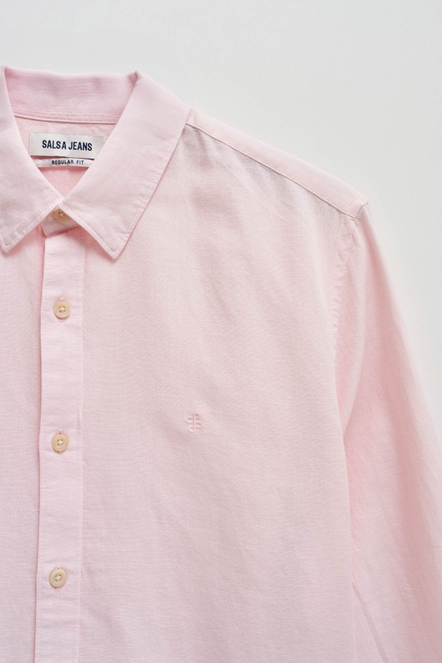 CHEMISE EN MÉLANGE DE LIN