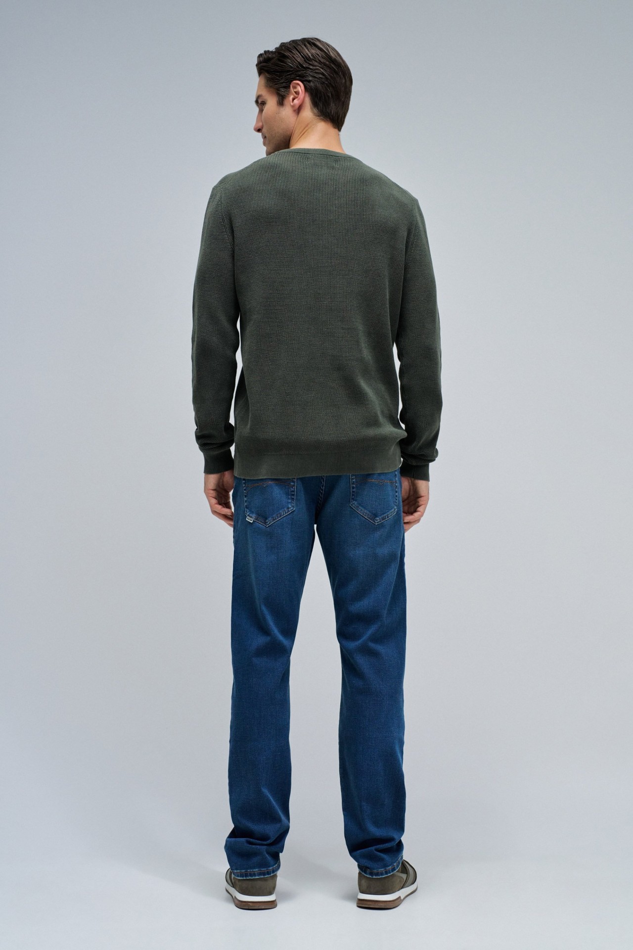 STRICKPULLOVER MIT STRUKTUR