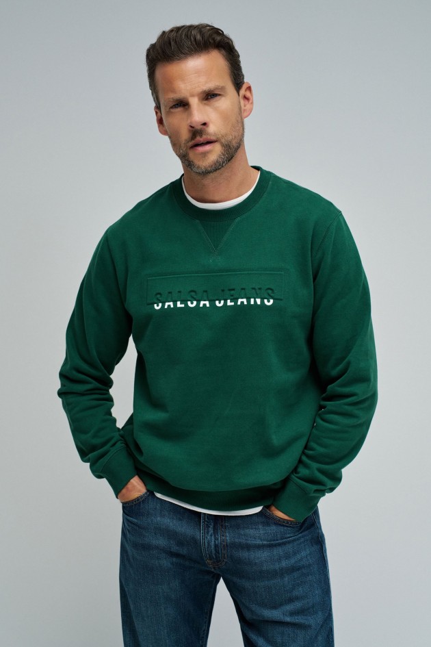 SWEATSHIRT WITH BRANDING