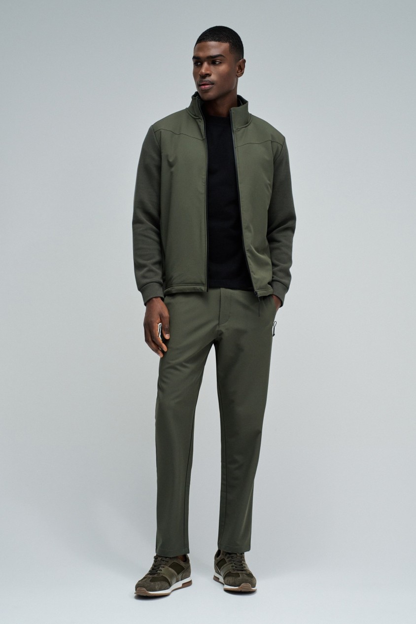 JOGGERS TROUSERS IN FABRIC