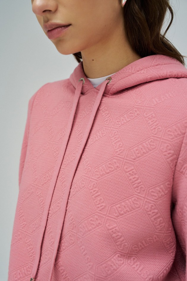 HOODIE CON JACQUARD