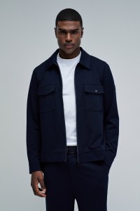 JACKET WITH POCKETS ON THE CHEST