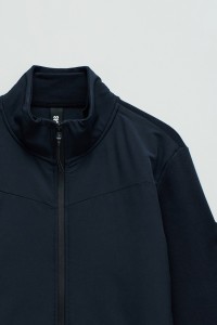 JACKET WITH MIX MATERIALS