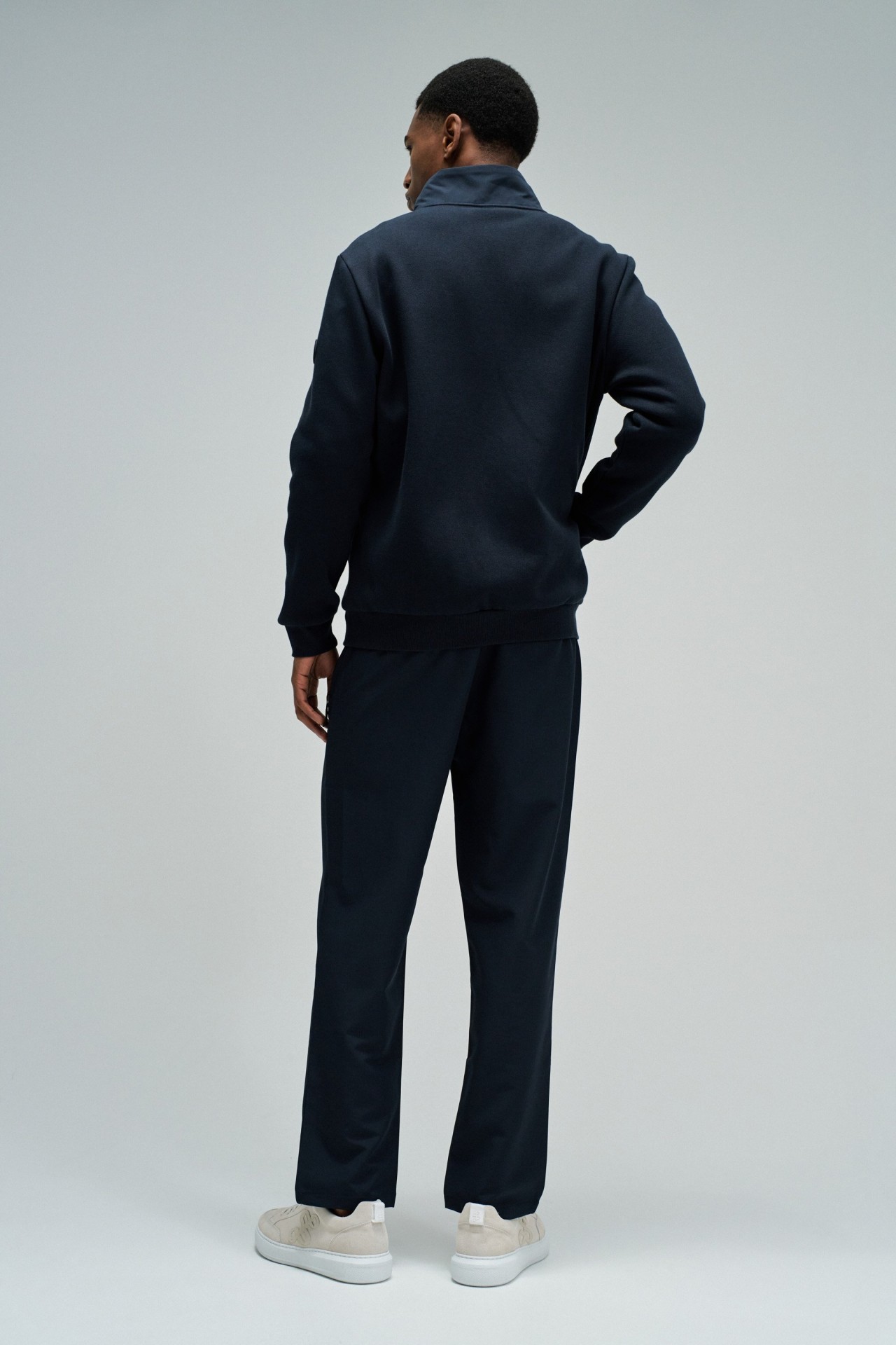 JACKET WITH MIX MATERIALS