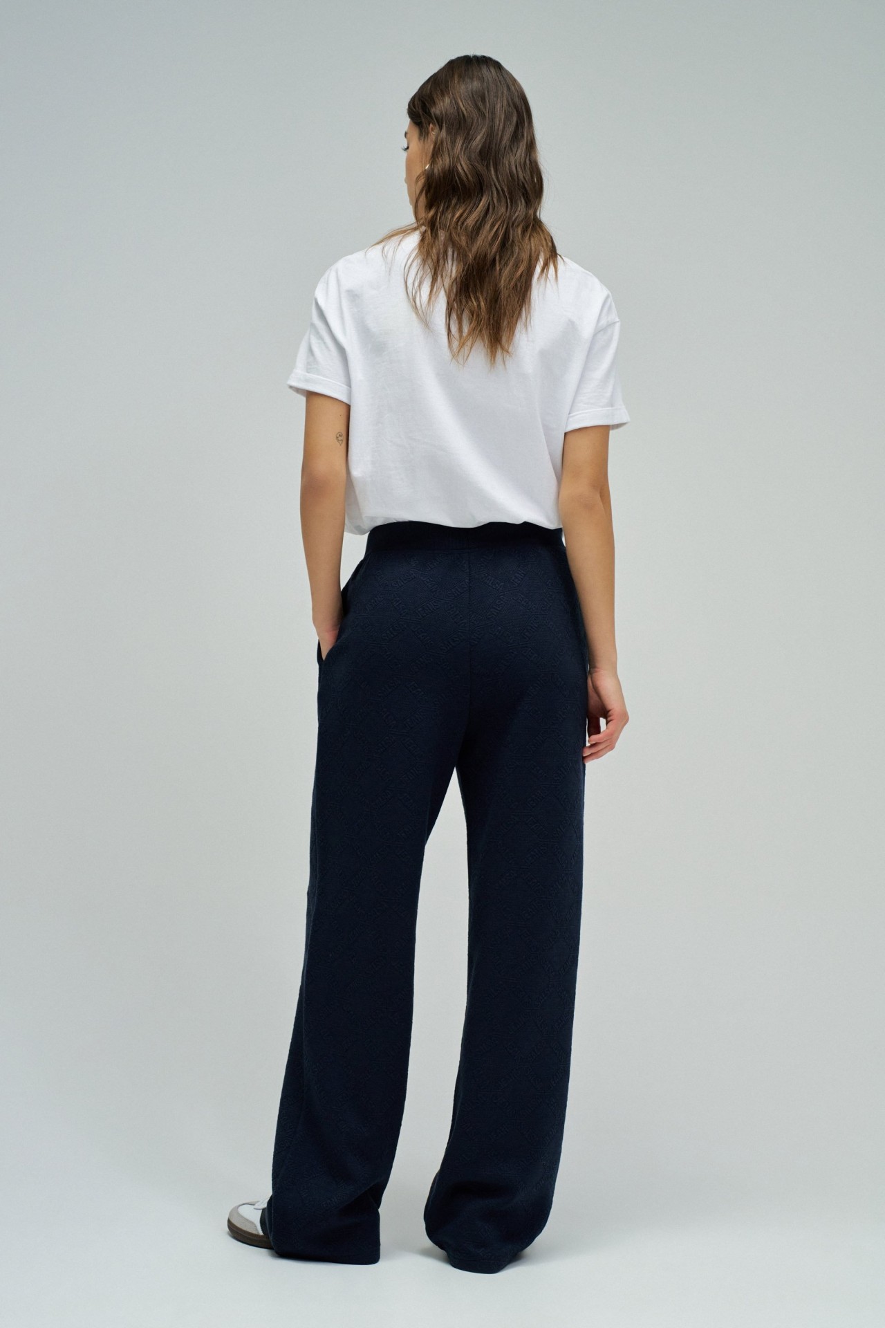 JOGGERS-HOSE MIT JACQUARD