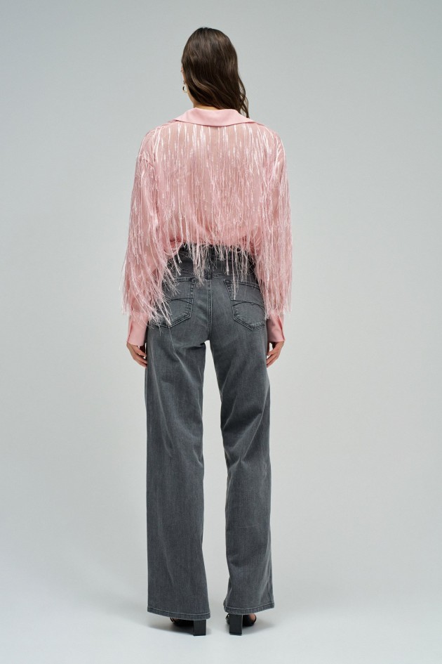 FAITH PUSH IN WIDE JEANS