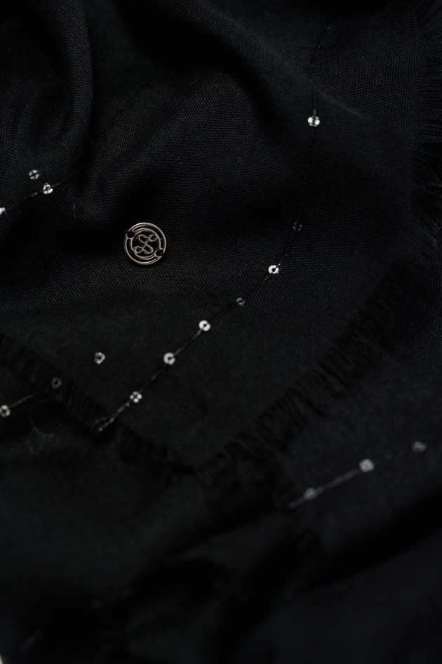 BUFANDA CON LENTEJUELAS