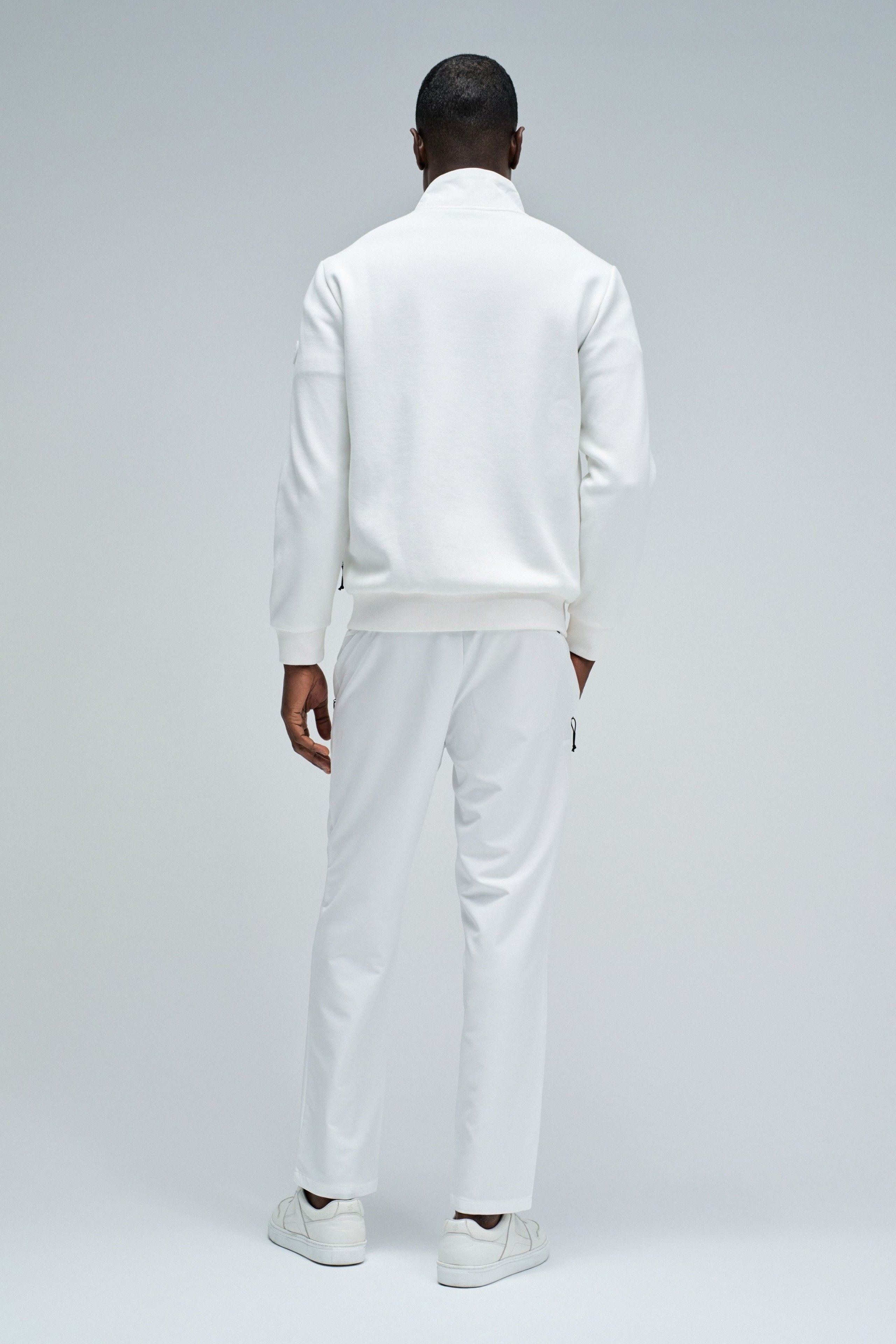 BOMBERJACKE AUS MATERIALMIX