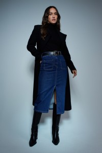 JUPE MIDI SECRET PUSH IN