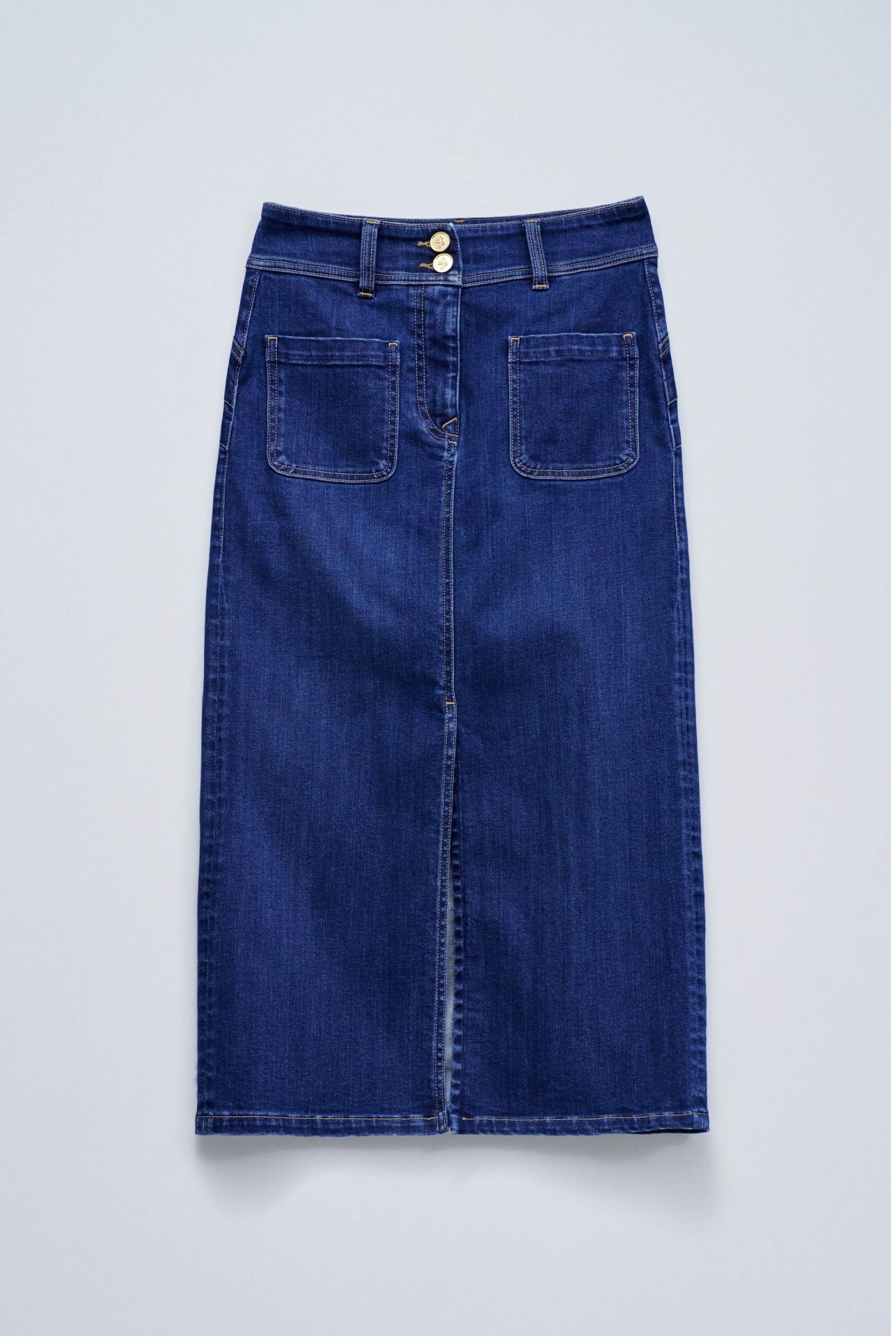 FALDA MIDI SECRET PUSH IN