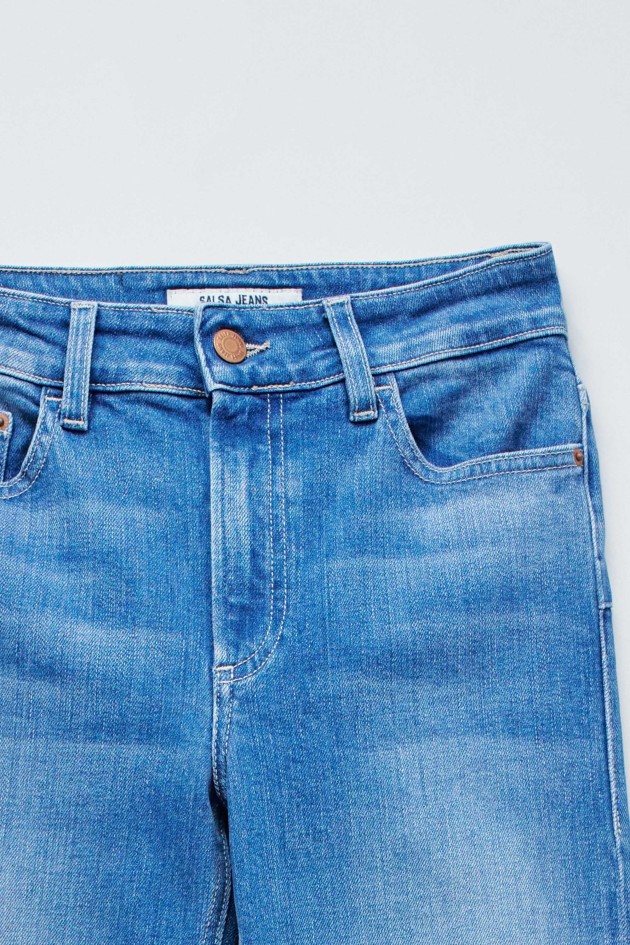 DESTINY PUSH UP STRAIGHT JEANS