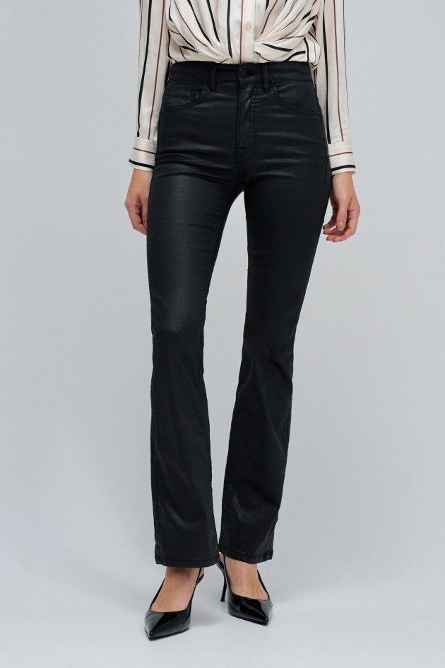 FAITH PUSH IN BOOTCUT IN COATING JEANS