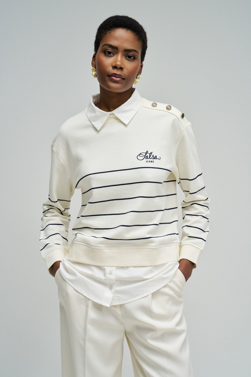 PULL COMBIN�E AVEC CHEMISE