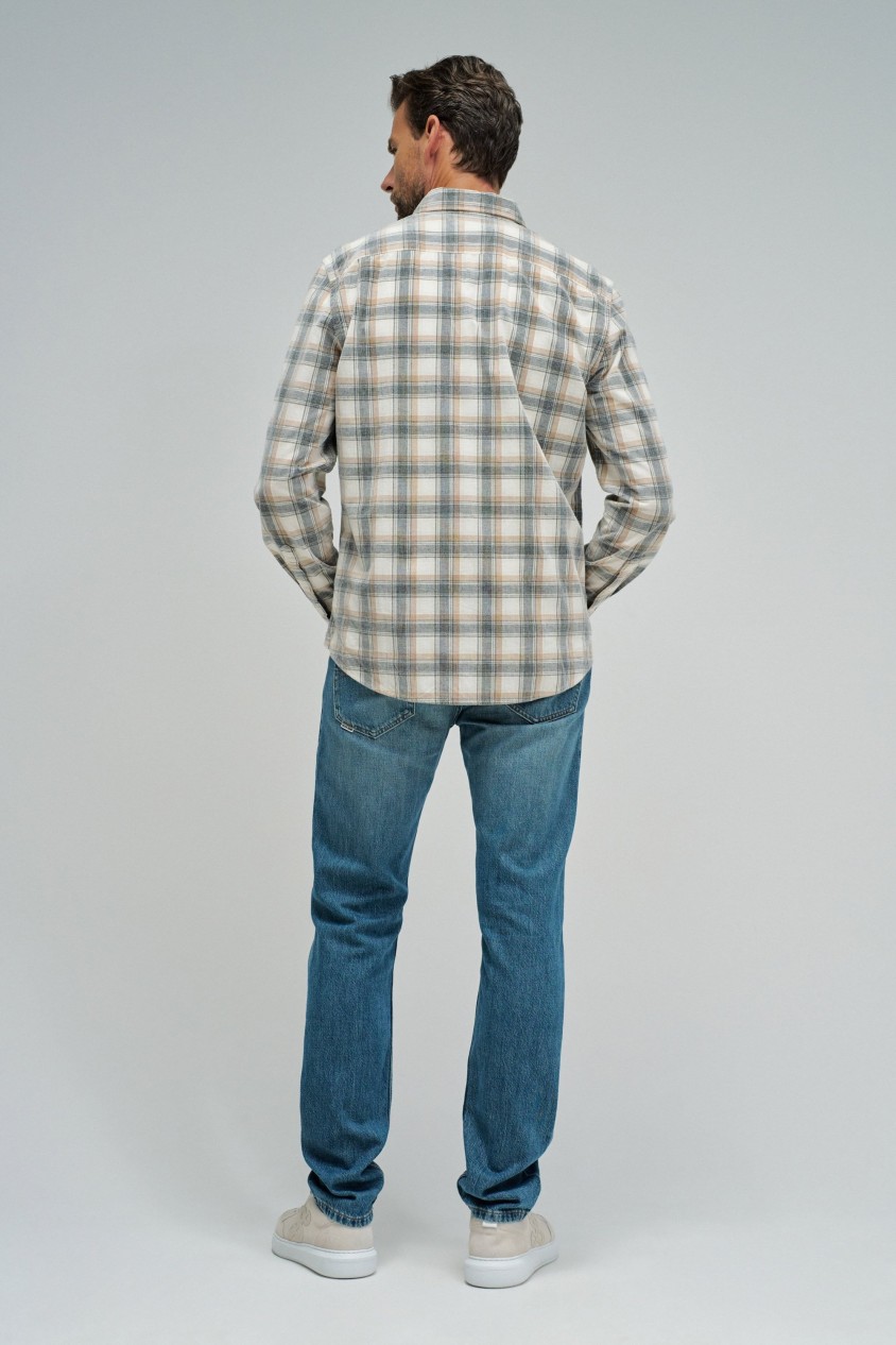 CHECKED CORDUROY SHIRT