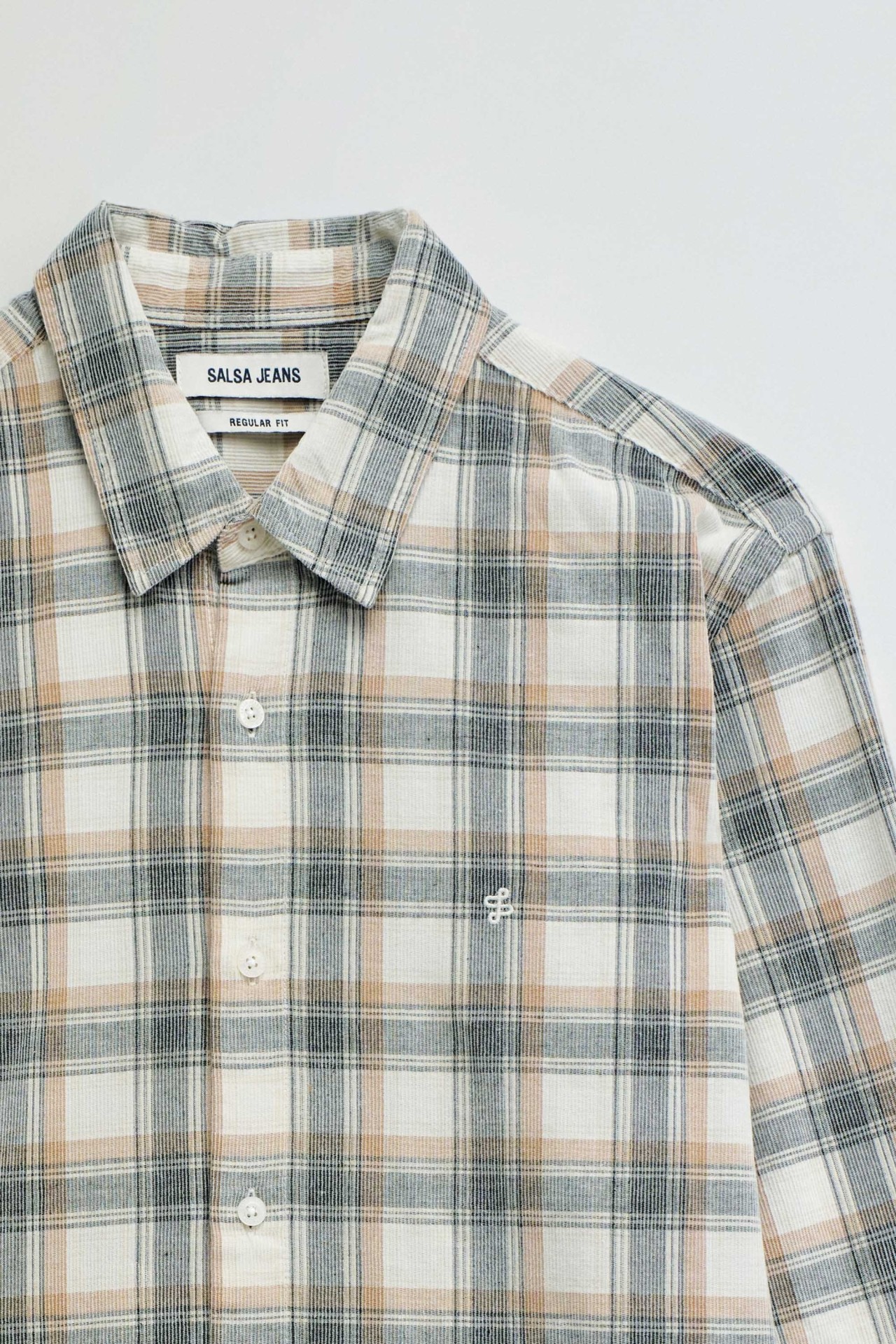 CHECKED CORDUROY SHIRT