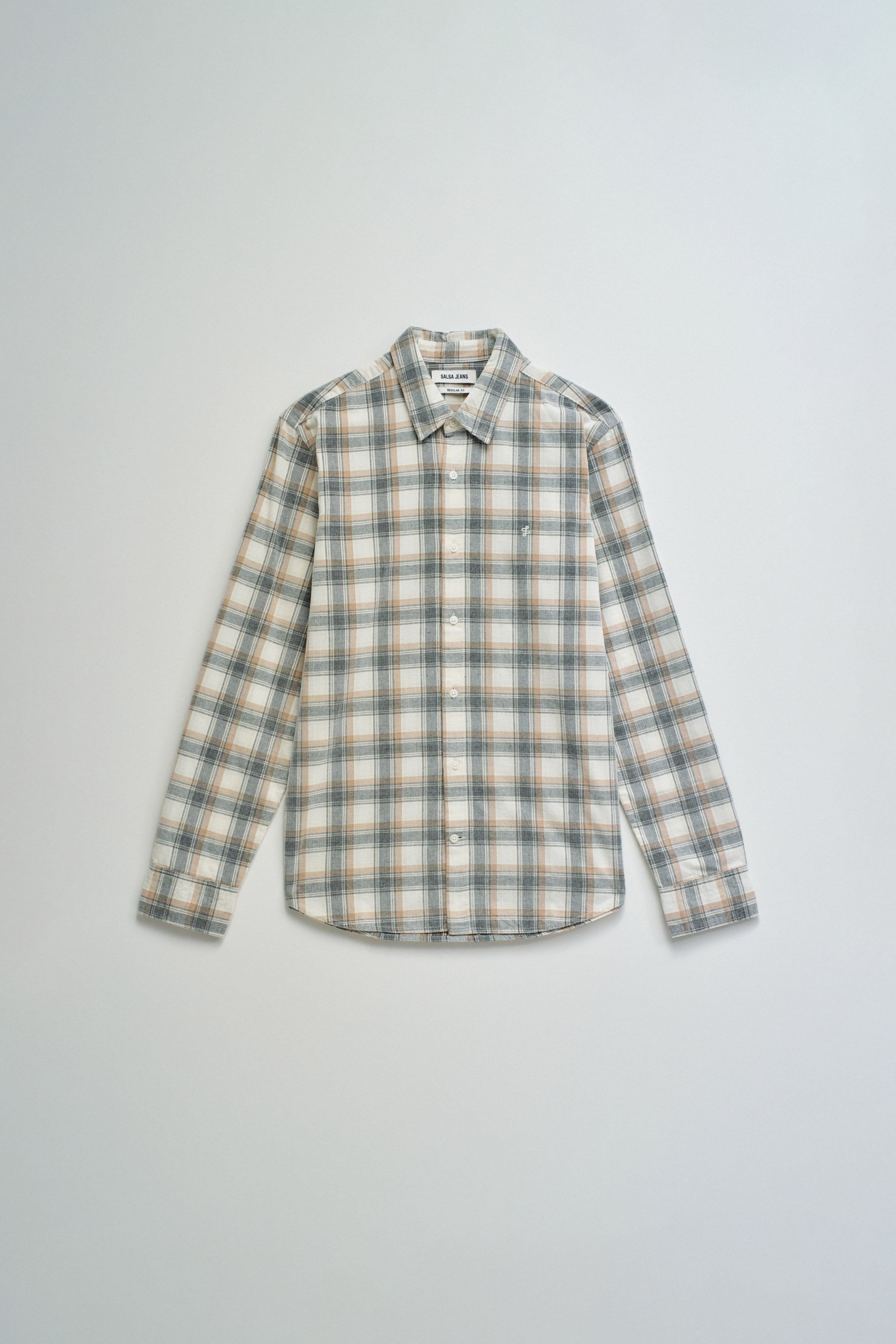 CHECKED CORDUROY SHIRT