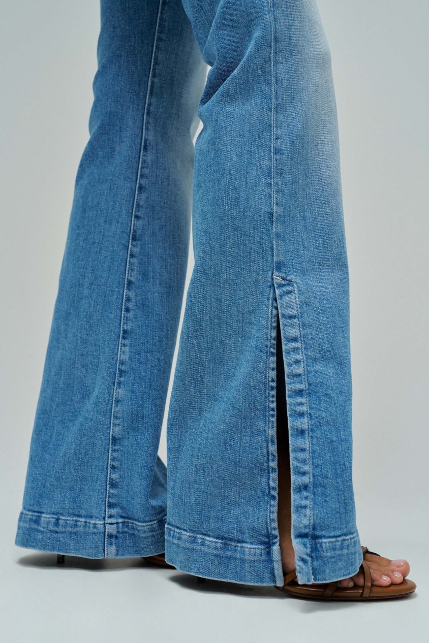 JEAN DESTINY PUSH UP FLARE