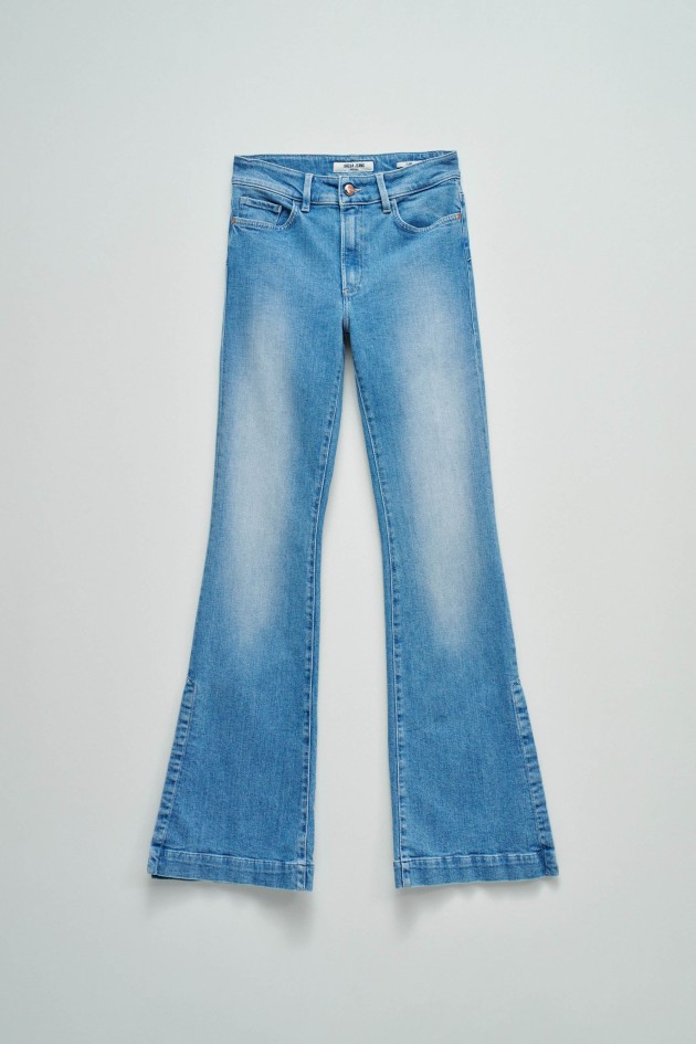 DESTINY PUSH UP FLARE JEANS