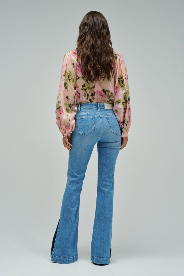 DESTINY PUSH UP FLARE JEANS