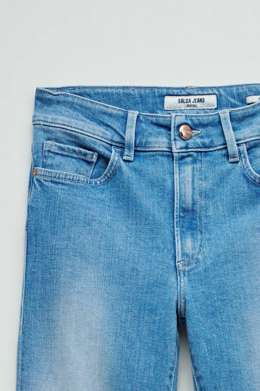 JEAN DESTINY PUSH UP FLARE