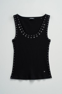 TOP COM APLICA��ES NO DECOTE