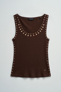 TOP COM APLICA��ES NO DECOTE