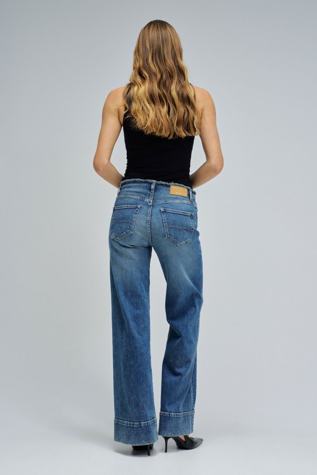 JEANS LOW RISE WIDE