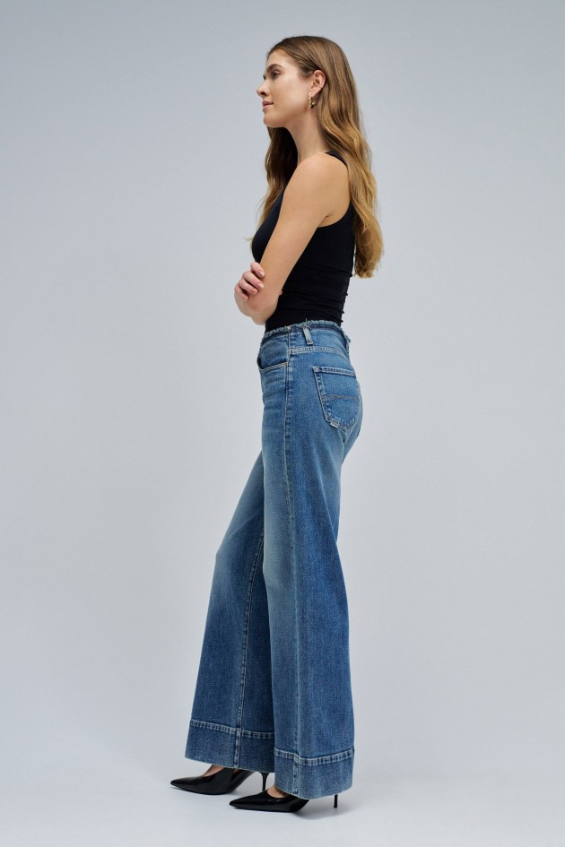 JEANS LOW RISE WIDE