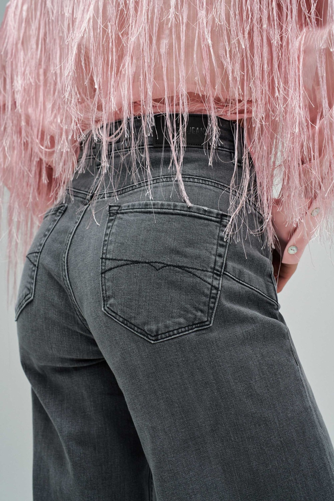 FAITH PUSH IN WIDE JEANS