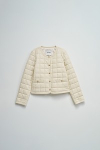 MANTEAU METALASS� EFFET CUIR