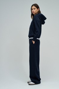 HOODIE WITH JACQUARD