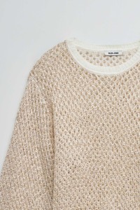 KNIT SWEATER WITH LUREX